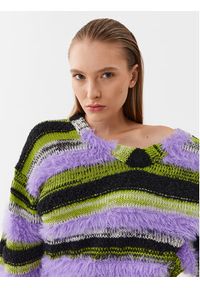 Pinko Sweter Alalunga 101791 A15K Kolorowy Regular Fit. Materiał: syntetyk. Wzór: kolorowy #5