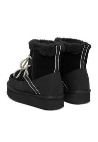 DeeZee Śniegowce DZN-024 Czarny. Kolor: czarny. Materiał: zamsz, skóra #2