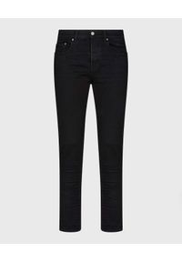 Les Hommes - LES HOMMES - Czarne spodnie jeansowe. Kolor: czarny. Styl: klasyczny #2