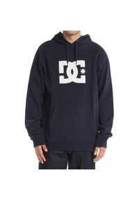 Bluza z kapturem męskie DC Shoes DC Star. Typ kołnierza: kaptur. Kolor: niebieski. Materiał: bawełna, materiał. Sport: skateboard #1