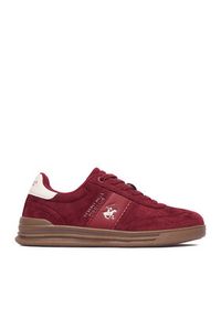 Beverly Hills Polo Club Sneakersy CEO-A1419104A Bordowy. Kolor: czerwony. Materiał: materiał #6