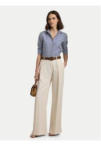 Lauren Ralph Lauren - LAUREN RALPH LAUREN Koszula 200859048001 Niebieski Regular Fit. Kolor: niebieski. Materiał: bawełna #4