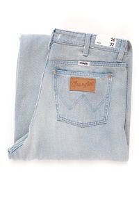 Wrangler - WRANGLER BAGGY HERRINGBONE W28GTS281. Stan: podwyższony. Wzór: jodełka, aplikacja #8