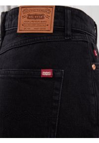 Big-Star - Szorty damskie jeansowe z kolekcji Authentic czarne Authentic Girl 937. Okazja: na co dzień. Stan: podwyższony. Kolor: czarny. Materiał: jeans. Sezon: lato. Styl: klasyczny, elegancki, casual #4