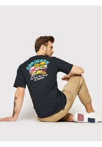 Converse T-Shirt Playera Fast Food 10022934-A01 Czarny Standard Fit. Kolor: czarny. Materiał: bawełna #4