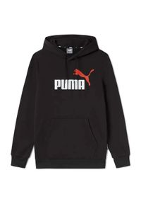Bluza Puma Ess+ 2 Z Dużym Logo Bluza Fl Dorosłych. Kolor: czarny. Sport: bieganie #1