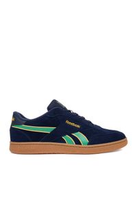 Reebok Sneakersy CEO-FORTE LOUNGER AR30252M-DCG Granatowy. Kolor: niebieski. Materiał: zamsz, skóra