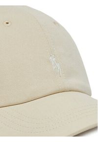 Polo Ralph Lauren Czapka z daszkiem 710964764003 Beżowy Regular Fit. Kolor: beżowy. Materiał: materiał, bawełna