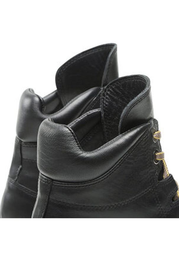 Badura Botki 222FW31 Czarny. Kolor: czarny. Materiał: skóra