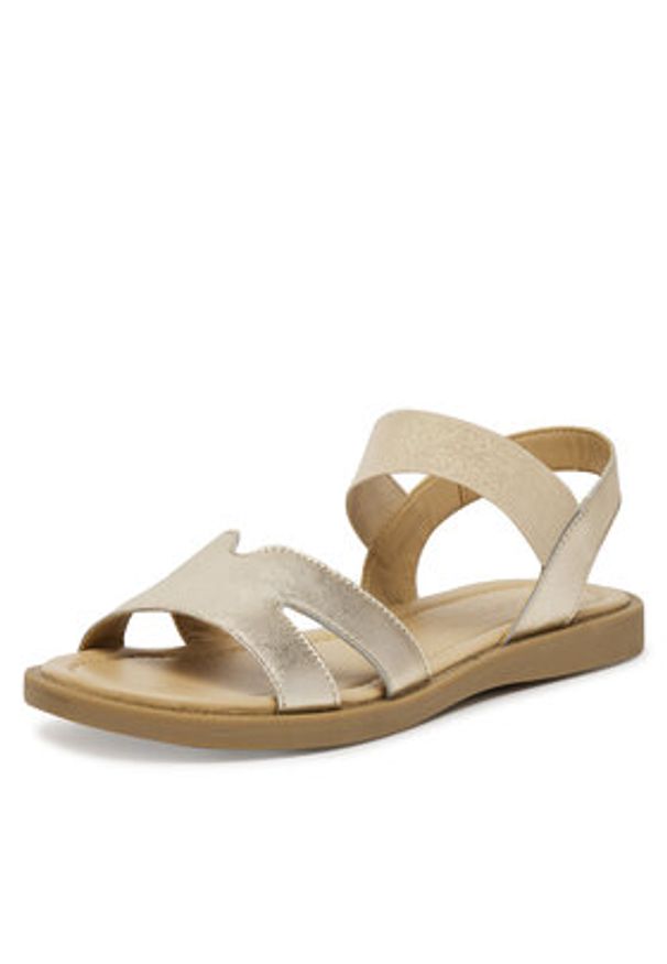 Lasocki Sandały WI23-3096-02 Złoty. Kolor: złoty. Materiał: skóra