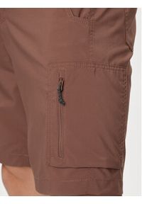 columbia - Columbia Szorty materiałowe Silver Ridge™ Utility Cargo Short 2030744 Brązowy Regular Fit. Kolor: brązowy. Materiał: syntetyk