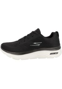 skechers - Buty do chodzenia męskie Skechers GO Walk. Zapięcie: sznurówki. Kolor: czarny. Materiał: materiał. Szerokość cholewki: normalna. Sport: turystyka piesza