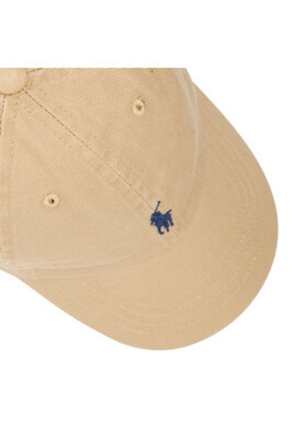 Polo Ralph Lauren Czapka z daszkiem Core Replen 320552489002 Beżowy. Kolor: beżowy. Materiał: materiał