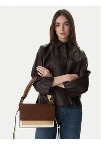 Tous - TOUS Torebka Audree Saffiano 2002358201 Brązowy. Kolor: brązowy. Materiał: skórzane #1