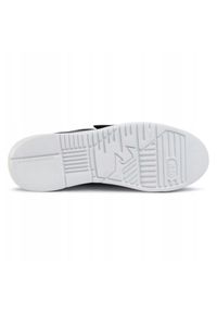 Emporio Armani - EMPORIO ARMANI Czarne sneakersy, Rozmiar 40. Zapięcie: rzepy. Kolor: czarny. Materiał: materiał, guma #4
