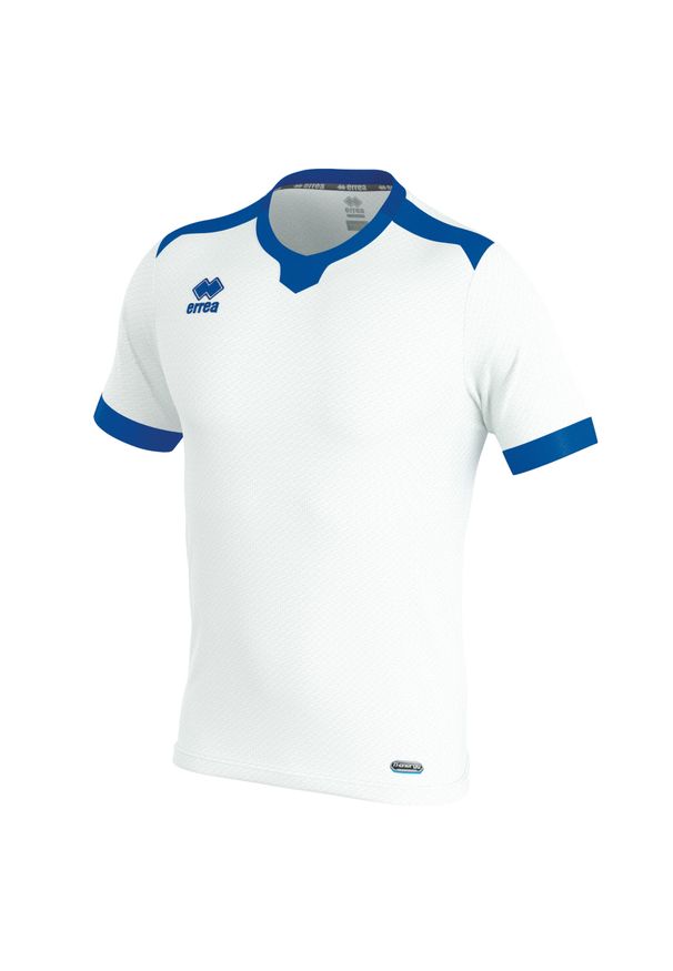 ERREA - Koszulka dziecięca Errea ti-mothy maillot mc. Kolor: niebieski, wielokolorowy, biały. Sport: piłka nożna