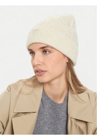Guess Czapka AW5210 POL01 Écru. Materiał: materiał