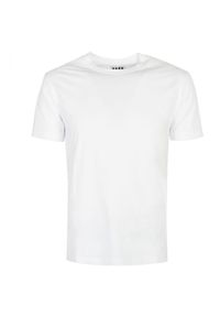 Les Hommes T-shirt | LHG800P LG812 | Mężczyzna | Biały. Okazja: na co dzień. Kolor: biały. Materiał: bawełna. Wzór: nadruk. Styl: casual