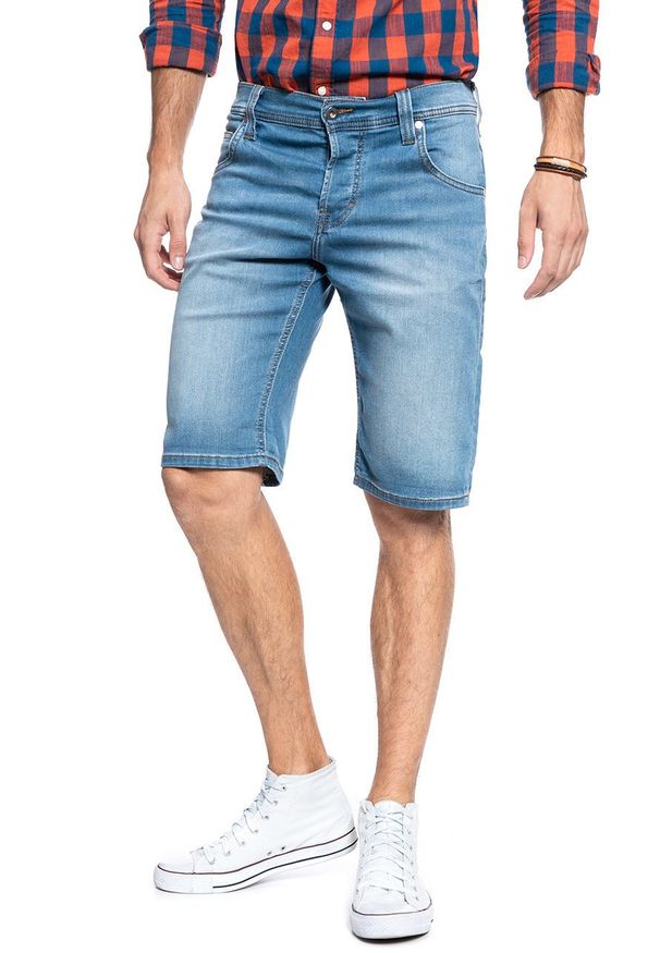 Mustang - MUSTANG CHICAGO SHORT MĘSKIE SZORTY KRÓTKI SPODENKI 1010192 5000 312. Długość: krótkie