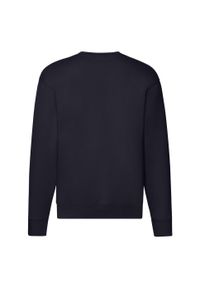 FRUIT OF THE LOOM - Męska Bluza Rozpinana Premium. Kolor: niebieski
