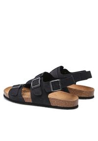 Geox Sandały U Sandal Ghita A U159VA 00032 C9999 Czarny. Kolor: czarny. Materiał: skóra, nubuk #8