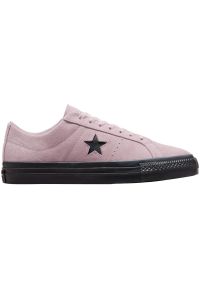 Buty Converse One Star Pro Ox, Dla obu płci. Kolor: różowy. Materiał: zamsz, materiał