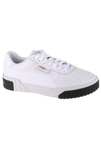 Buty Puma Cali W 369155-04 białe. Okazja: na co dzień. Kolor: biały. Materiał: materiał, guma