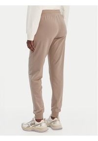 EA7 Emporio Armani Spodnie dresowe 7W000461 AF13135 U6167 Beżowy Regular Fit. Kolor: beżowy. Materiał: bawełna #2