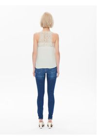 only - ONLY Top Mette 15260194 Beżowy Regular Fit. Kolor: beżowy. Materiał: syntetyk #4
