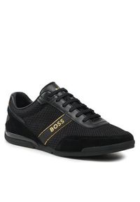 BOSS - Boss Sneakersy Saturn 50493233 Czarny. Kolor: czarny. Materiał: materiał #3