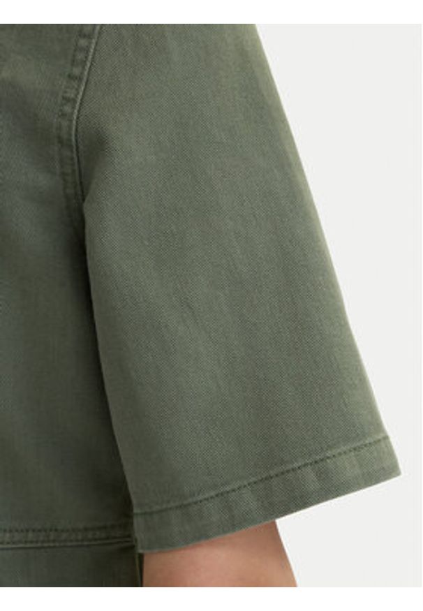 Vero Moda Sukienka jeansowa Daisy 10346217 Zielony Standard Fit. Kolor: zielony. Materiał: bawełna