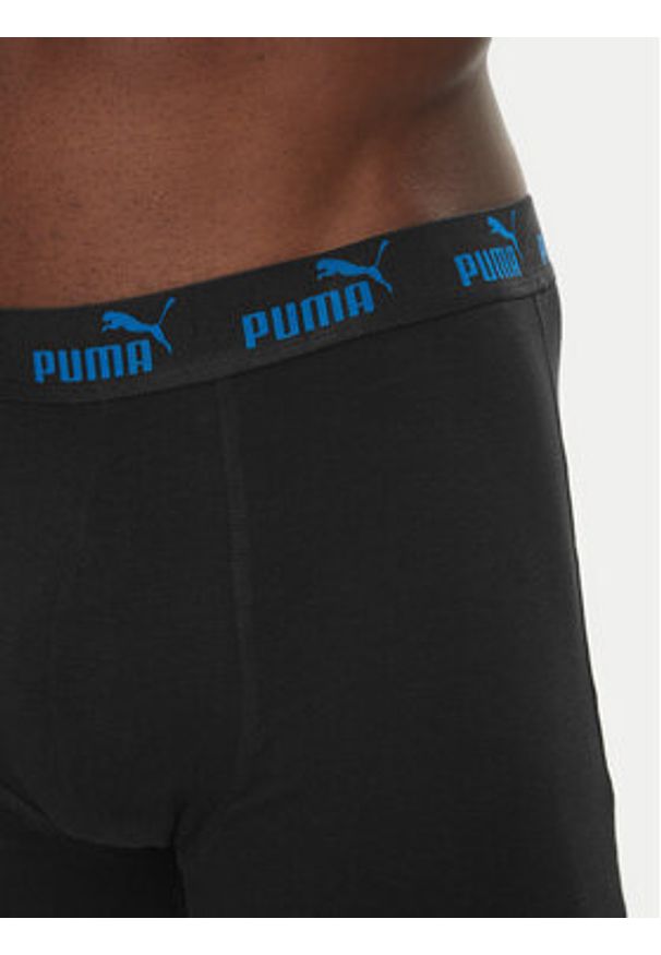 Puma Komplet 2 par bokserek 938753 Czarny. Kolor: czarny. Materiał: bawełna