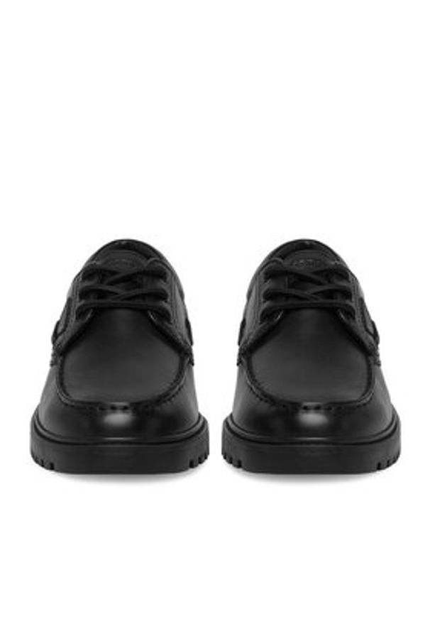 Guess Jeans Półbuty CWBEO-FOX-01 MI08 Czarny. Kolor: czarny. Materiał: skóra