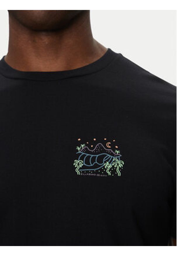 Billabong T-Shirt EBYZT00296cz Czarny Regular Fit. Kolor: czarny. Materiał: bawełna