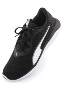 Buty do Biegania Puma dla Mężczyzn - Czarno-Białe - Rozmiar 41. Kolor: czarny, biały, wielokolorowy. Sport: bieganie