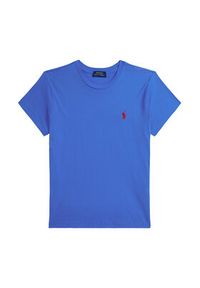 Polo Ralph Lauren T-Shirt 211B14605004 Niebieski Classic Fit. Typ kołnierza: polo. Kolor: niebieski. Materiał: bawełna #4