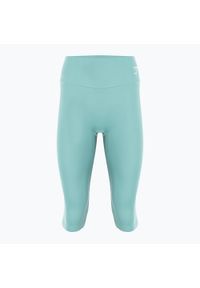 GYM SHARK - Legginsy treningowe damskie Gymshark Training Cropped. Kolor: zielony