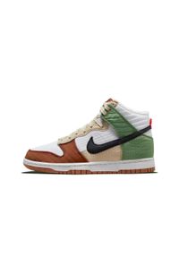 Buty do chodzenia dla dorosłych Nike Dunk High Next Nature Summit White. Kolor: beżowy. Sport: turystyka piesza