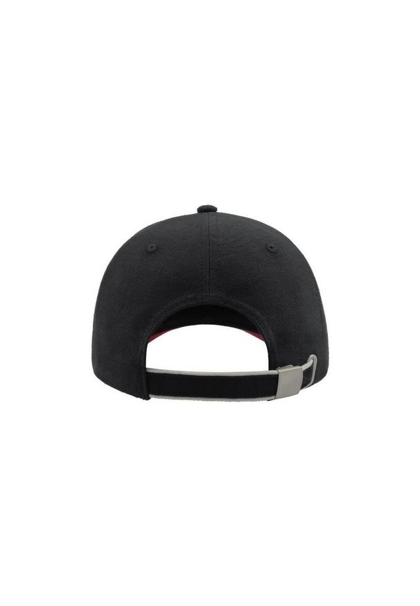 ATLANTIS - Czapka Pilot Piping Sandwich Premium Brush Cotton 6panelowa. Kolor: niebieski