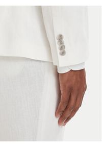 Hugo - HUGO Garnitur Henry 50559672 Kremowy Slim Fit. Kolor: kremowy. Materiał: bawełna #4