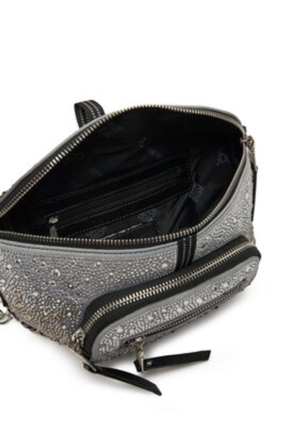 Steve Madden Torebka Bmaxima-R SM13001345 Srebrny. Kolor: srebrny. Materiał: skórzane