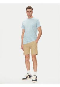 INDICODE Szorty materiałowe Inerwilo 70-815 Beżowy Slim Fit. Kolor: beżowy. Materiał: bawełna