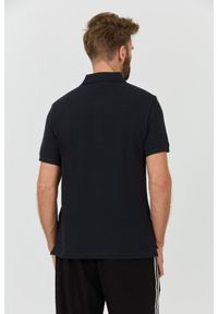Emporio Armani - EMPORIO ARMANI Czarne męskie polo, Rozmiar XXL. Typ kołnierza: polo. Kolor: czarny #6