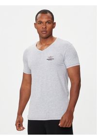 Aeronautica Militare T-Shirt AM1UTI004 Szary Regular Fit. Kolor: szary. Materiał: bawełna