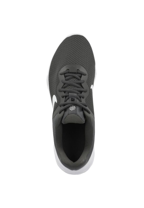 Buty do biegania męskie Nike Revolution 6 Next Nature. Zapięcie: sznurówki. Kolor: zielony, wielokolorowy, szary. Materiał: materiał, syntetyk, tkanina. Szerokość cholewki: normalna. Model: Nike Revolution