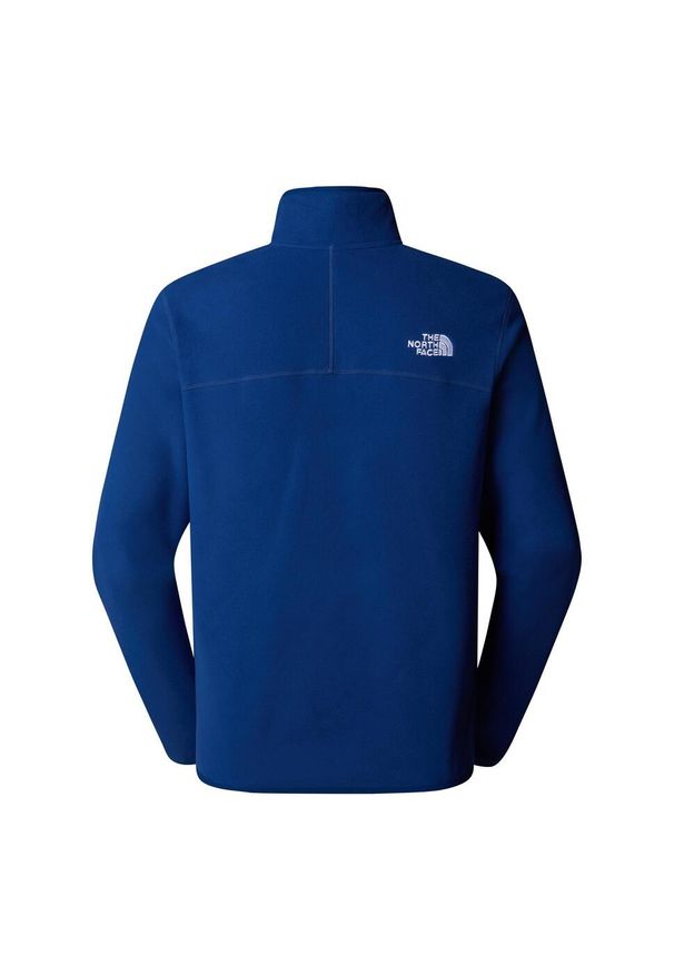 The North Face Polar 100 Glacier 1/4 Nf0A855Wd1R. Kolor: niebieski. Materiał: polar