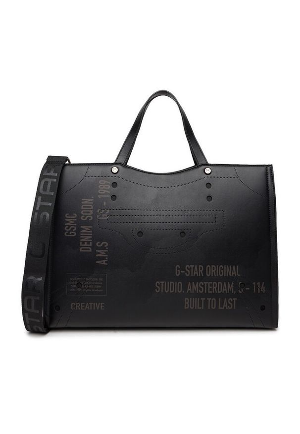 G-Star RAW - Torebka G-Star Raw. Kolor: czarny