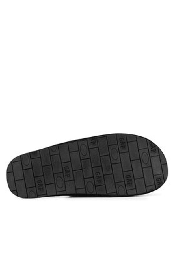 GAP - Gap Kapcie PLANO HOMESLIPPER M GP508015AM-BKDY Czarny. Kolor: czarny. Materiał: materiał
