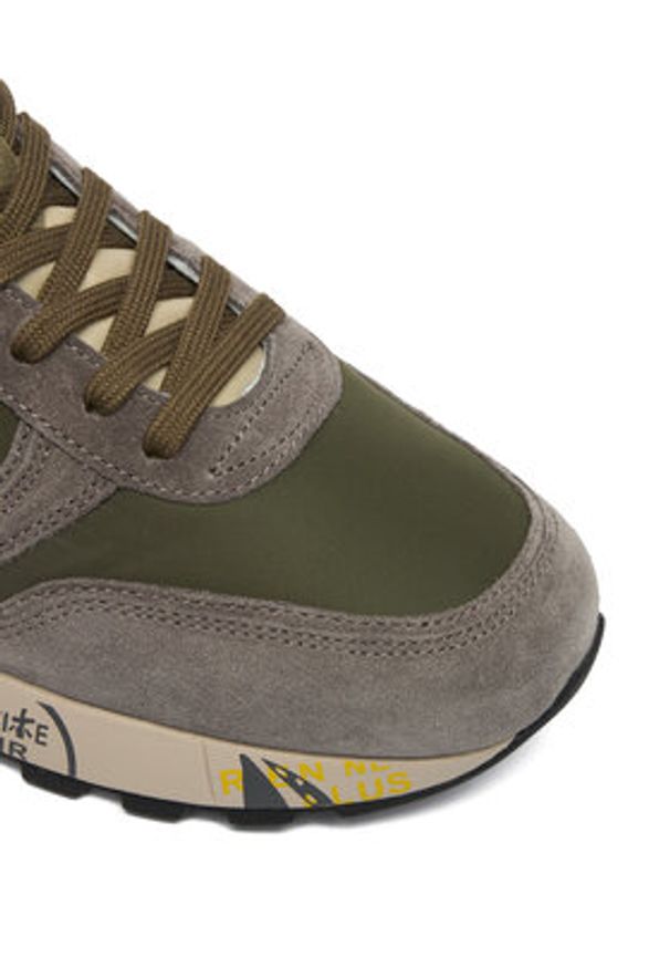 Premiata Sneakersy Lander Var 7706 Kolorowy. Materiał: skóra. Wzór: kolorowy