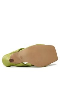 DeeZee Klapki LS5685-05 Zielony. Kolor: zielony. Materiał: skóra #8